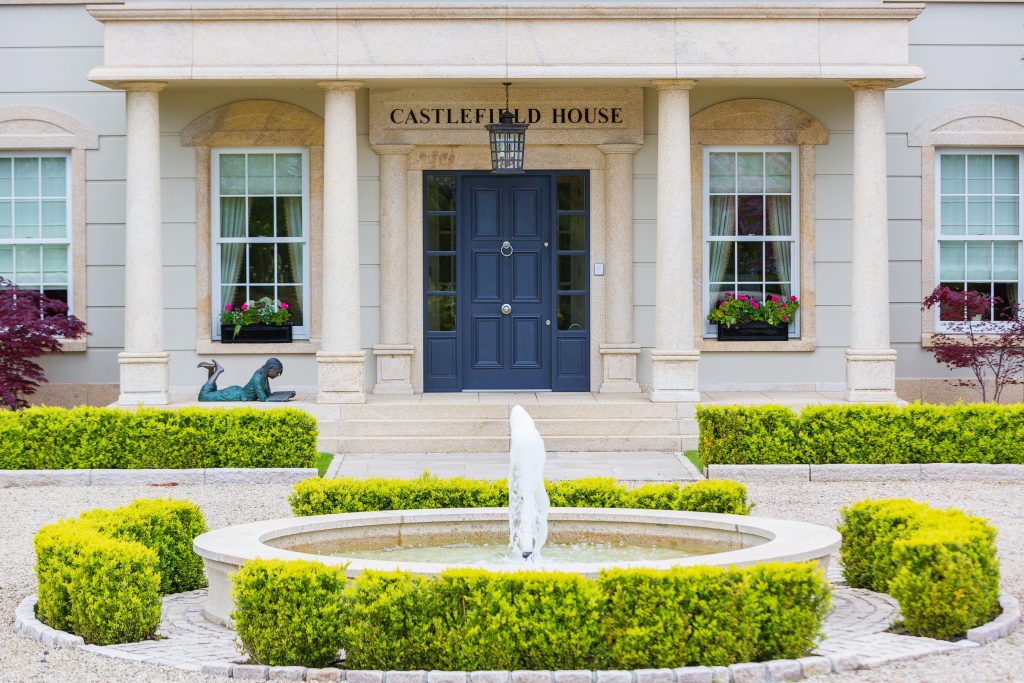Castlefield House, Convent Road, Delgany, Co. Wicklow -Front door entrance