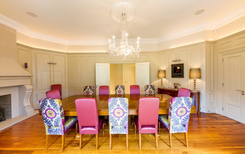 Castlefield House, Convent Road, Delgany, Co. Wicklow -Grand dining room 2