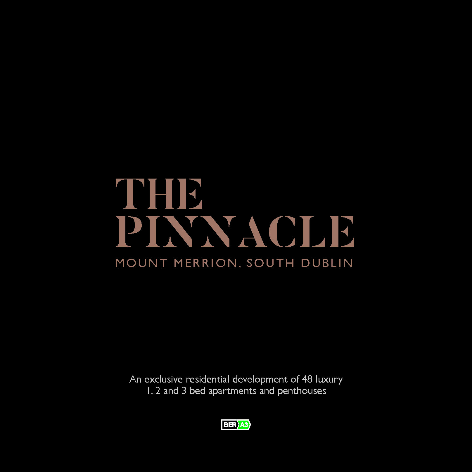 Pages from The Pinnacle Brochure