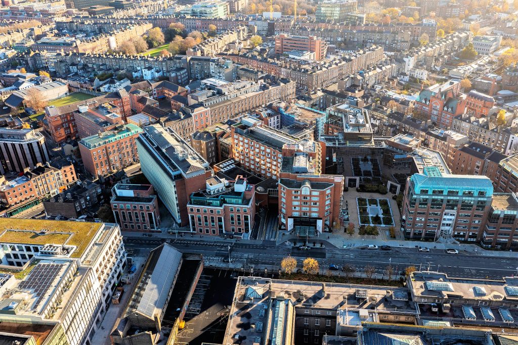 4 Earlsfort Terrace, Dublin 2 - Aerial view