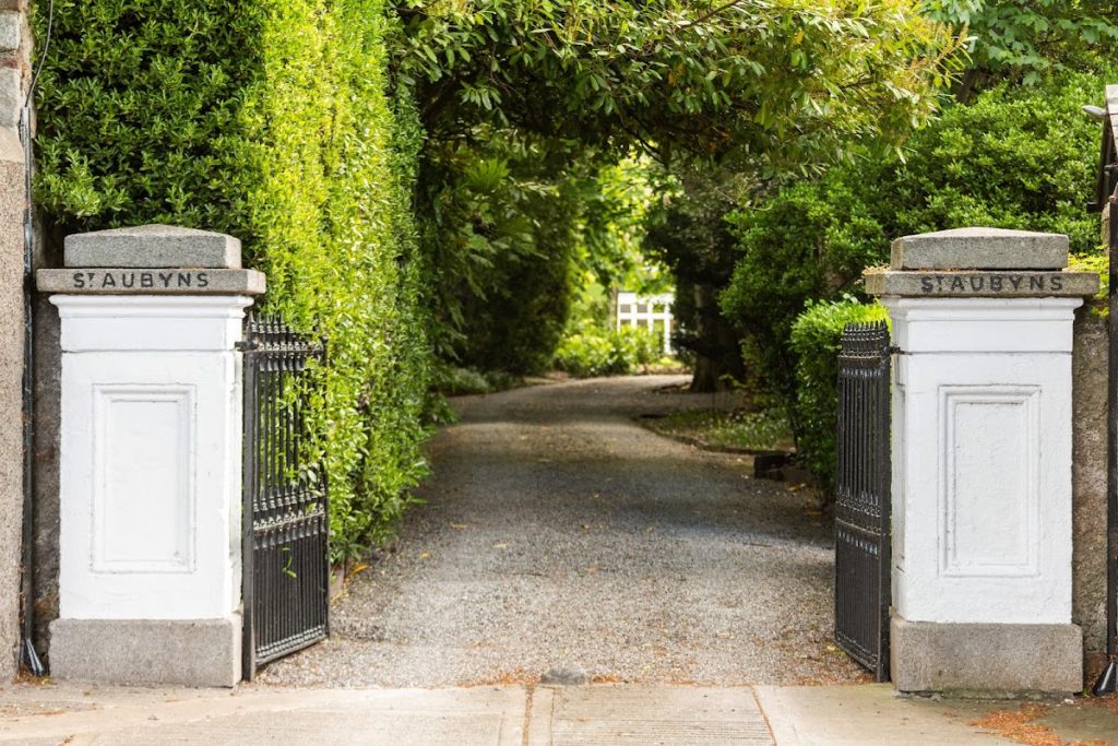 Saint Aubyn's House - Front Gate - Killiney for sale - Victorian Property