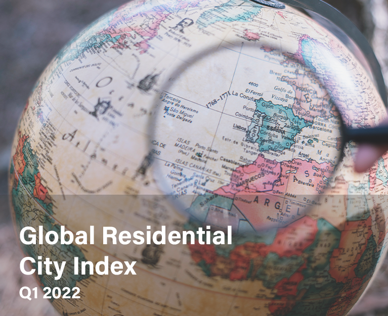 Global Residential Cities Index Q1 2022
