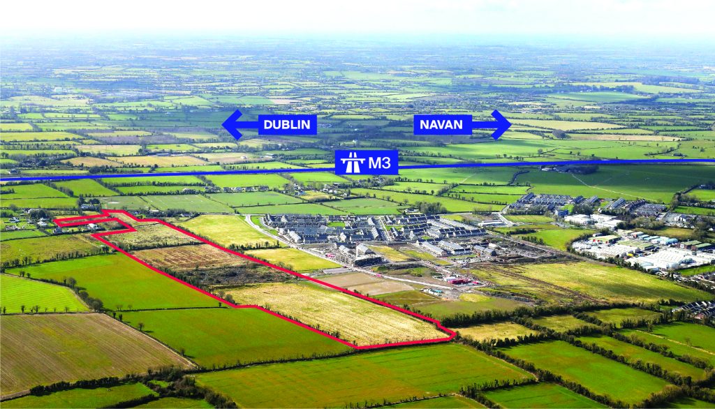 Industrial Development Site for sale - Dunshaughlin County Meath aerial view