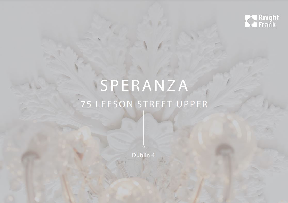 Speranza Brochure cover