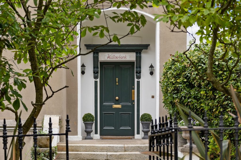 4 Willow Bank, Monkstown, Co. Dublin - victorian house for sale - Georgian door