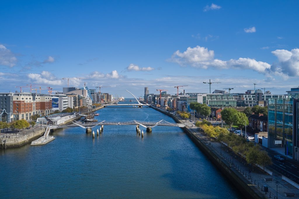 24-26 City Quay, Dublin 2 office space to let - River Liffey view