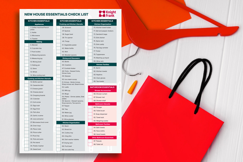 New Home Essentials Checklist. A Room by Room List of Household Items of  Things You Need for Your New Home. Available to Download Instantly. 