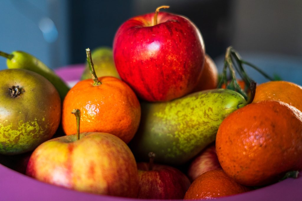 fruit bowl - kitchen items to buy for a new house 