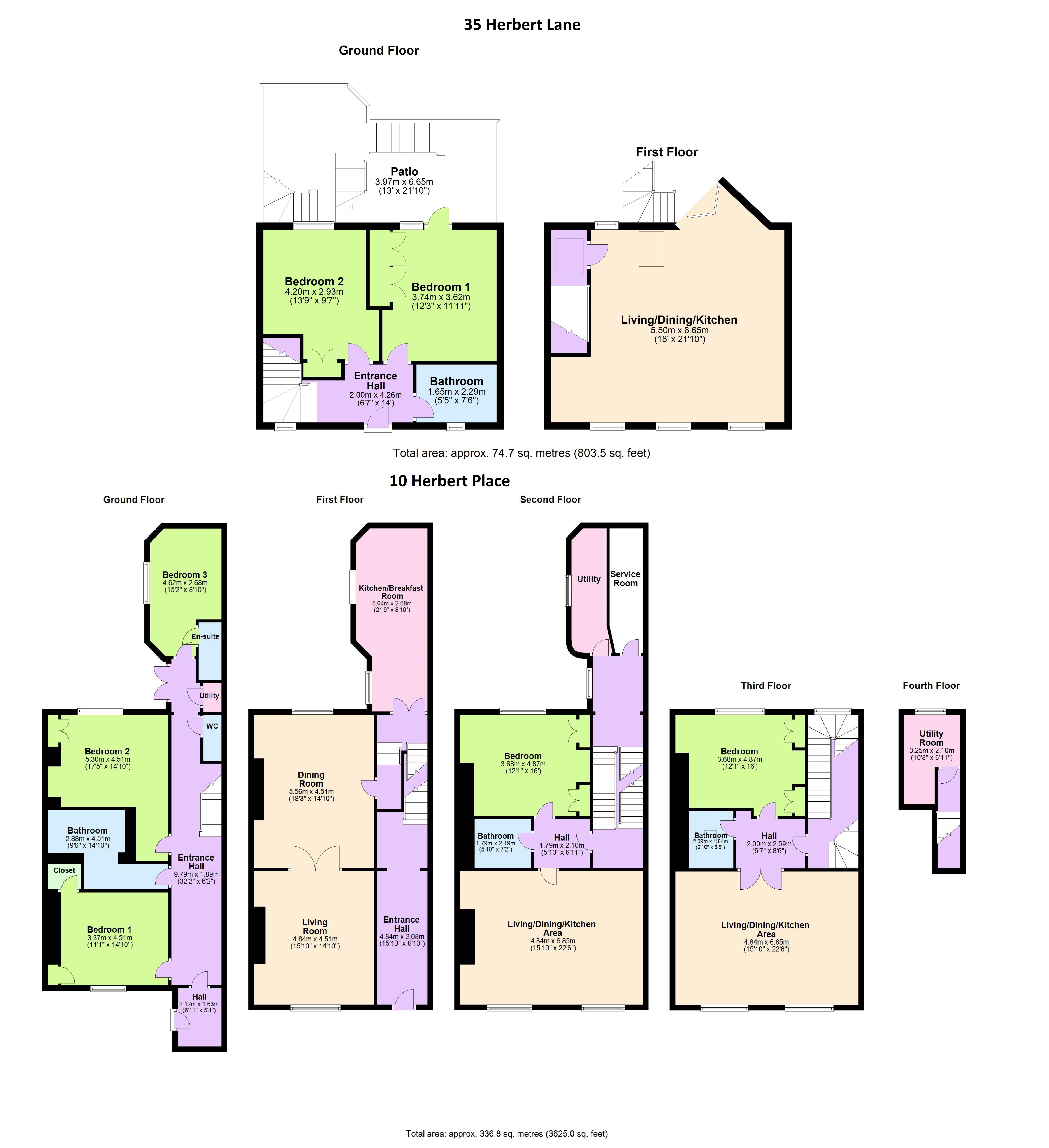 Merged Floorplans