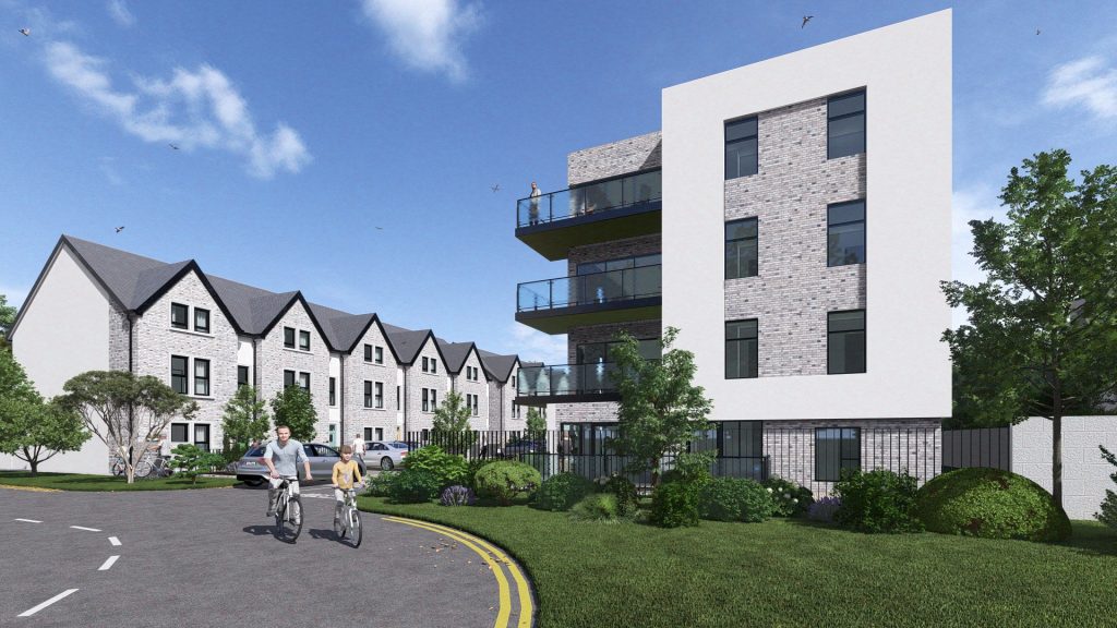 Grattan Lodge, Hole In The Wall Road, Dublin 13 - ready to go residential development site with full planning permission.