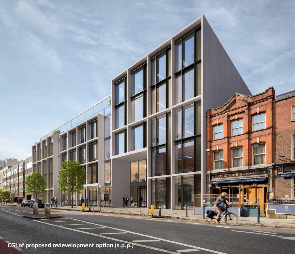 33-41 Lower Mount Street, Dublin 2 CGI