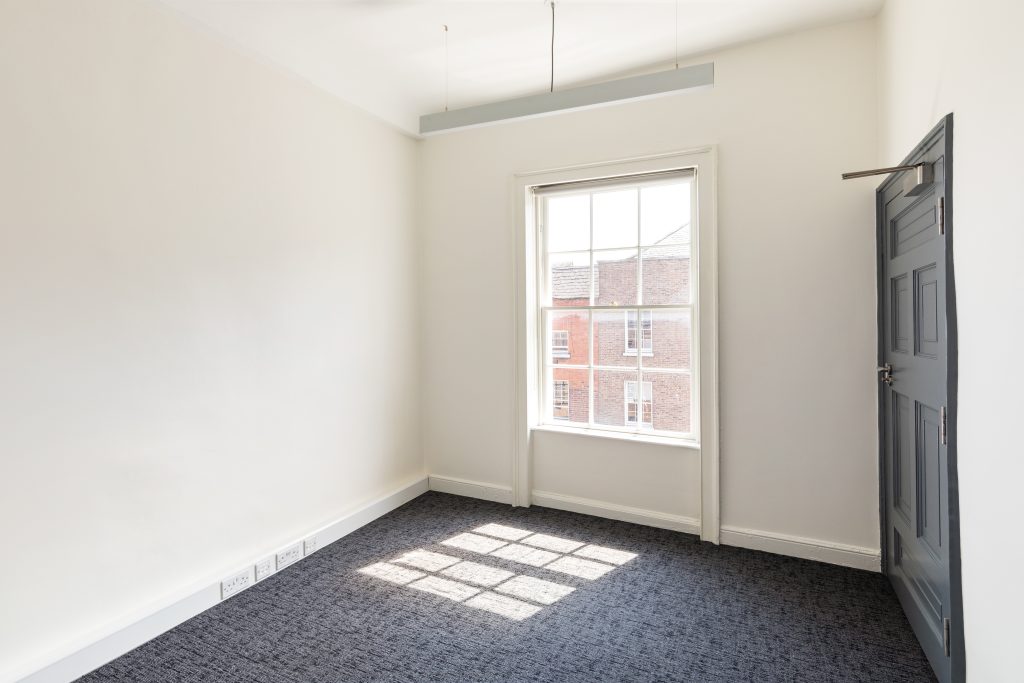 23 Ely Place, Dublin 2 - office space to let over Ground, first, second and third floors, with significant attic storage space.