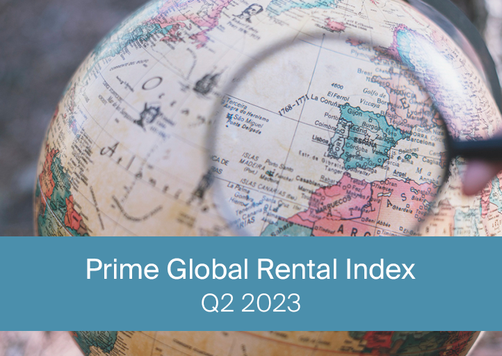 Prime Global Rental Index, Q2 2023