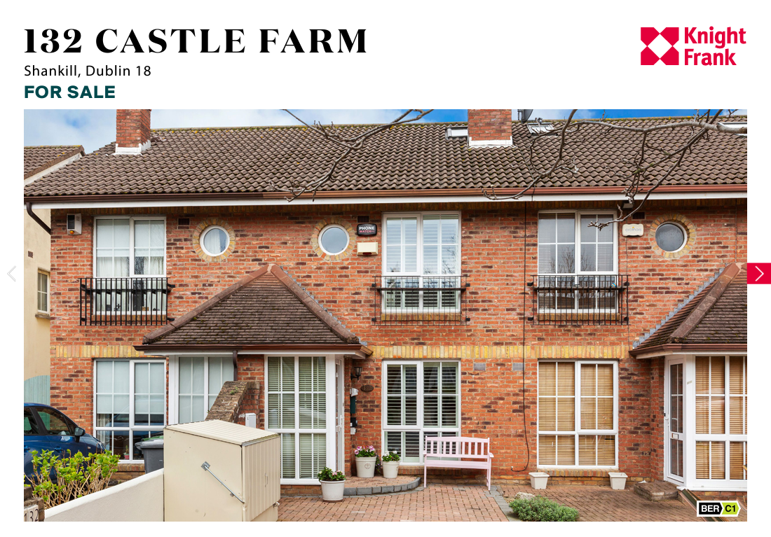 132 Castle Farm, Shankill, Dublin 18