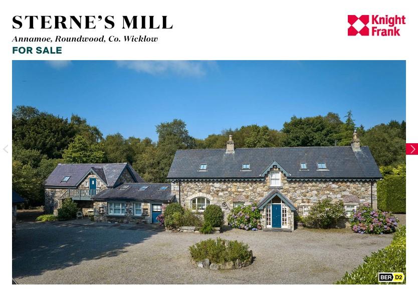 Sterne's Mill, Annamoe, Roundwood, Co. Wicklow