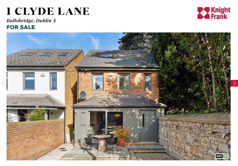 1 Clyde Lane, Ballsbridge, Dublin 4