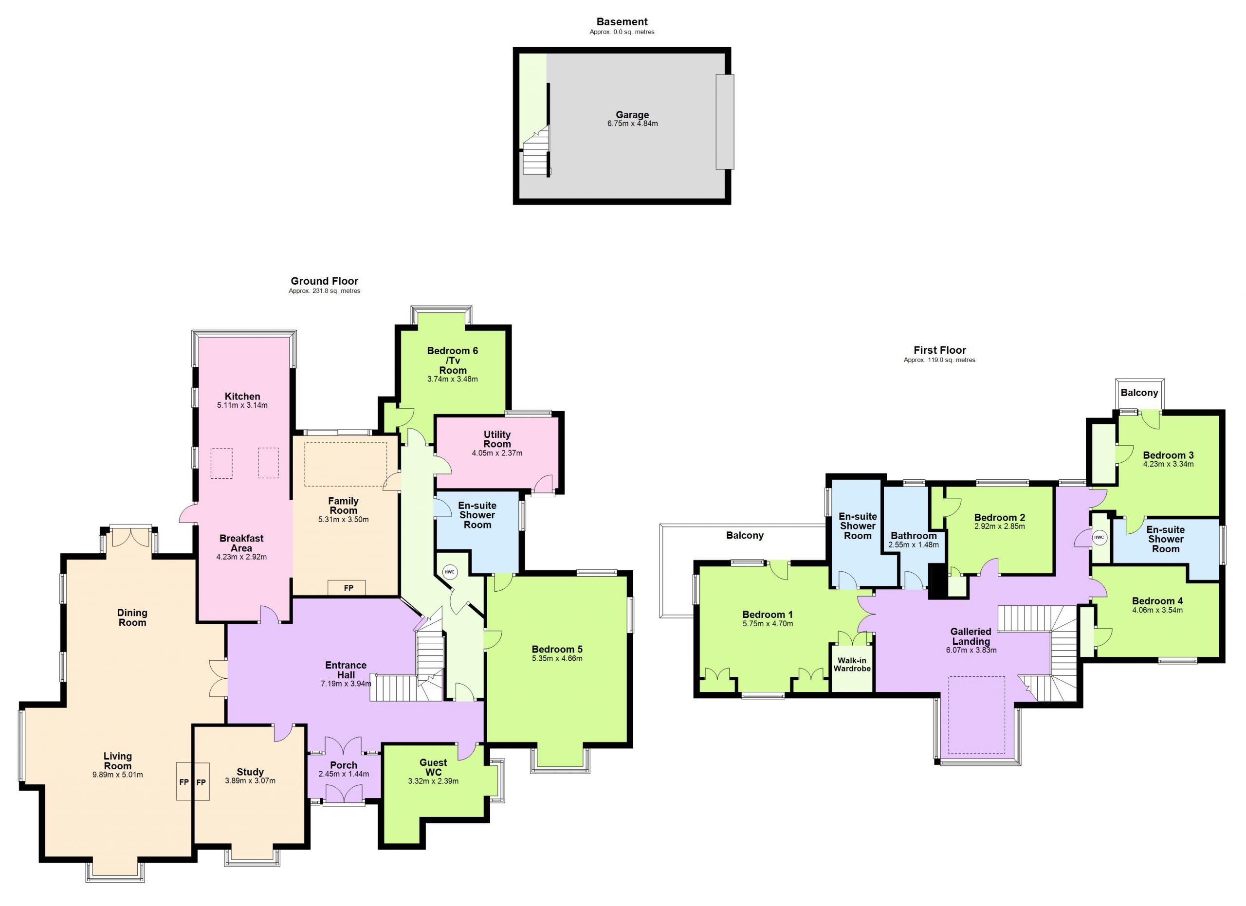 7 Old Rathmichael - all floors