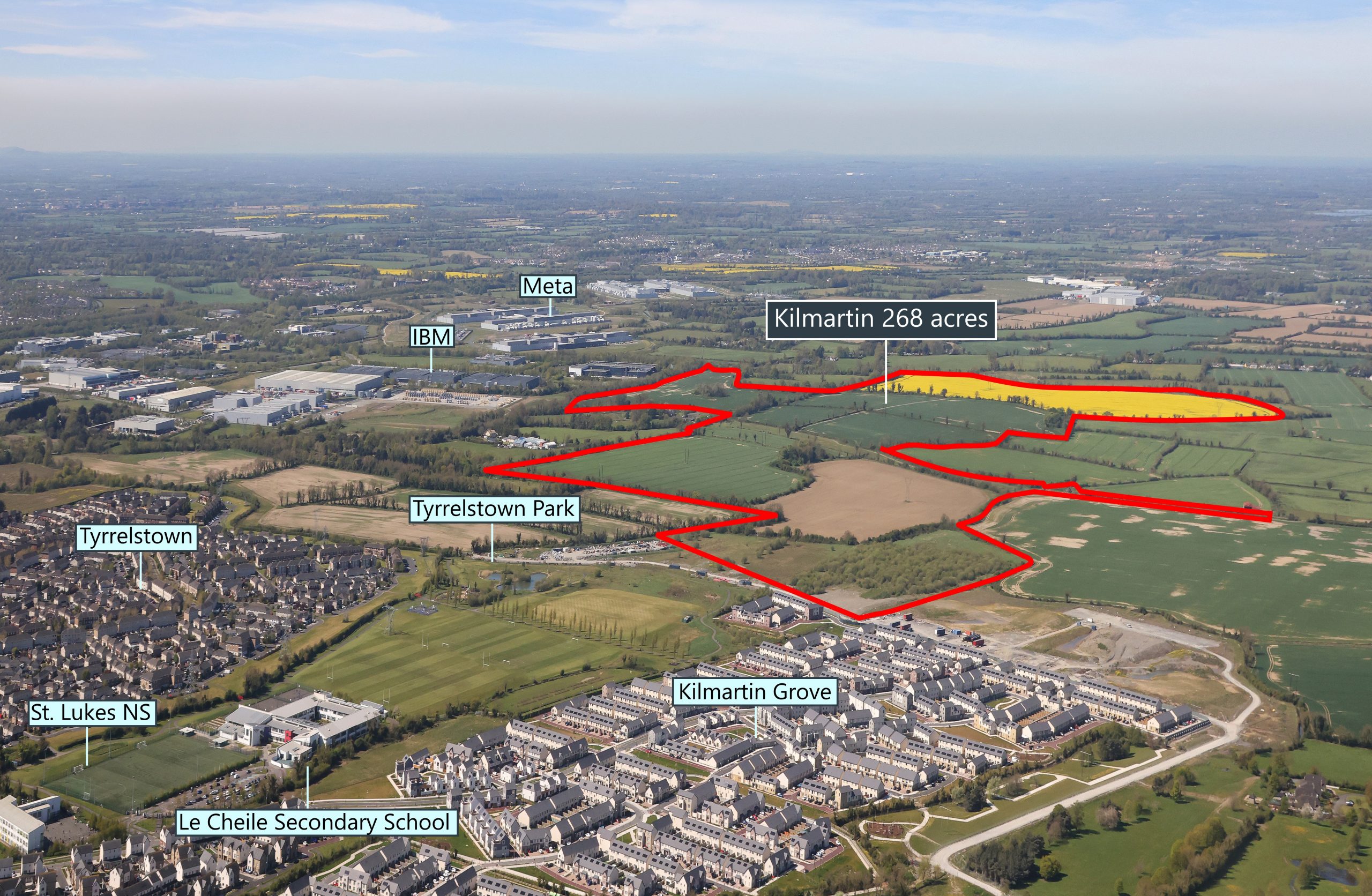 Lands at Kilmartin, Tyrrelstown, Dublin 15